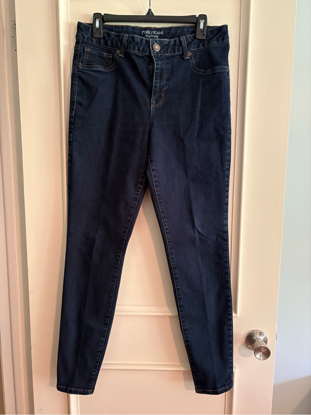 Maurices Indigo High-Rise Skinny Jeggings